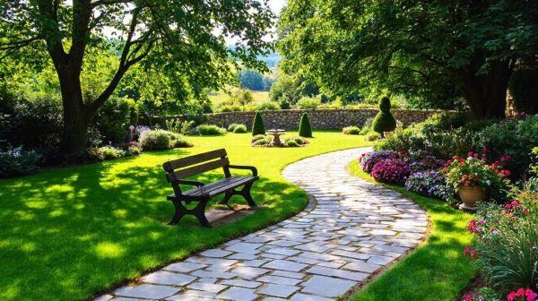 Création de jardin personnalisé avec un paysagiste à Joussé